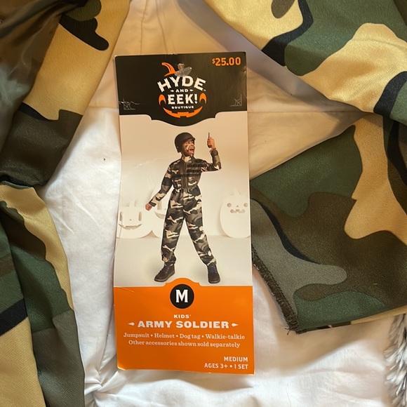 🚩SOLD🚩Kids Soldier costume (M) - Picture 7 of 8